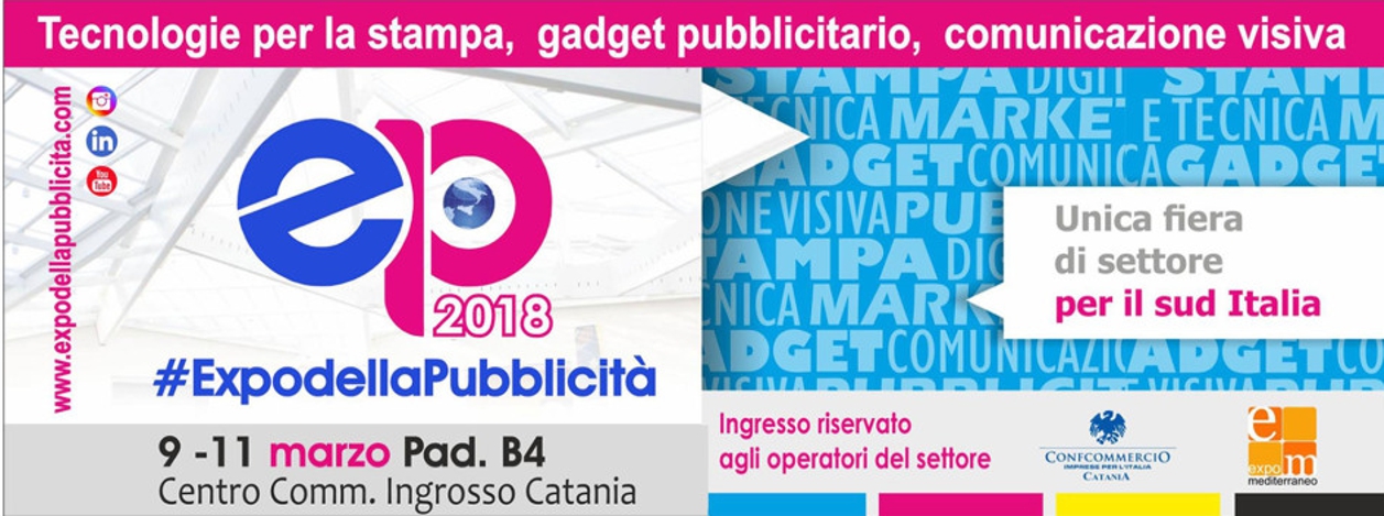 Locandina Expò Della Pubblicità 2018